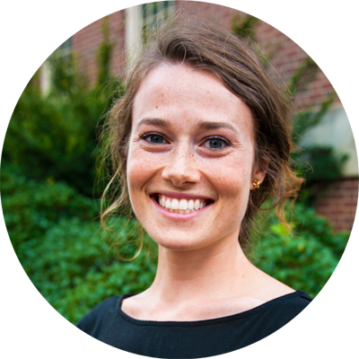 At-large volunteer coordinator Lindsay Tague